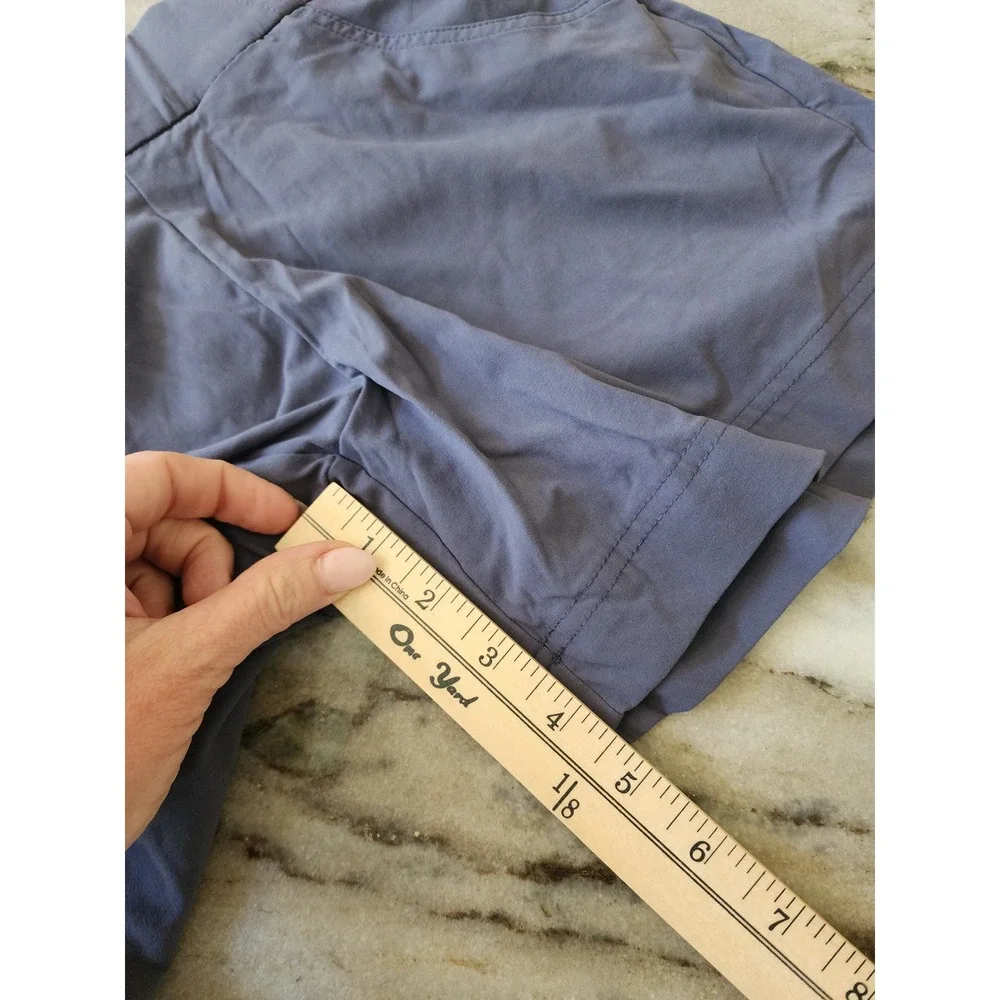Columbia Womens Omni-Shield Pull On Hiking Shorts Purple Blue Gray AK0418 Size S